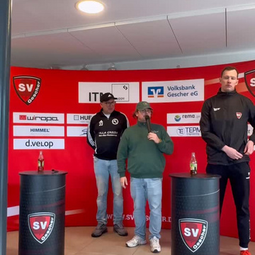 Pressekonferenz 28. Spieltag
SV Gescher : Vorwärts Epe
Endstand 2:4
#svgescher #gescher Pressekonferenz 28. Spieltag
SV Gescher : Vorwärts Epe
Endstand 2:4
#svgescher #gescher