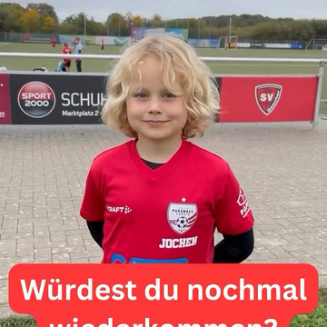 ***Stimmen zum Fußballcamp der Fußballfabrik Teil 2***
Die Teilnehmer Jan, Jip und Jochen berichten von ihren... ***Stimmen zum Fußballcamp der Fußballfabrik Teil 2***
Die Teilnehmer Jan, Jip und Jochen berichten von ihren...