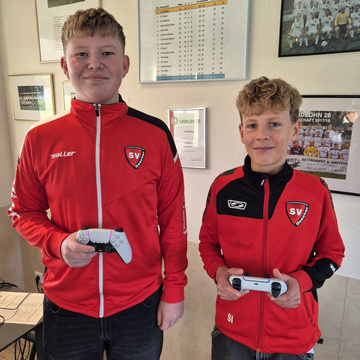 ***E Sport beim SV Gescher***
Die Jungs, Mats Richter und Silas Iking, haben am Samstag beim E-Sport Turnier in Südlohn... ***E Sport beim SV Gescher***
Die Jungs, Mats Richter und Silas Iking, haben am Samstag beim E-Sport Turnier in Südlohn...