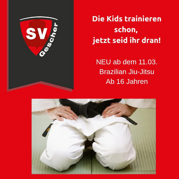 📣 *Jetzt auch für Erwachsene – Brazilian Jiu-Jitsu!*
Beim SV Gescher trainieren die Kids schon fleißig –
jetzt sind die... 📣 *Jetzt auch für Erwachsene – Brazilian Jiu-Jitsu!*
Beim SV Gescher trainieren die Kids schon fleißig –
jetzt sind die...