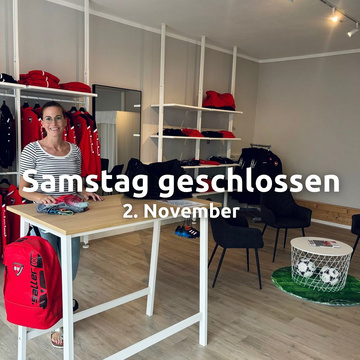 ***Geschäftsstelle geschlossen***
Die Geschäftsstelle bleibt am Samstag, 2. November, geschlossen. 

#svgescher #gescher